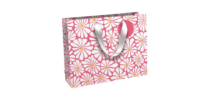 Sunny Flowers sac shop 37,3x11,8x27,5 cm - Rose