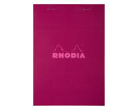 Rhodia bloc agrafé COULEURS N°12 5/5 80 feuillets microperforés, couvertures assorties - Assortis