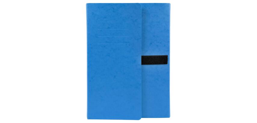 Exacompta Expanding Folder Expanding Spine 3 Flap Hook & Loop Closure