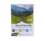 Forever Recycled PP Cut Flush Folders 120 micron A4 - Crystal