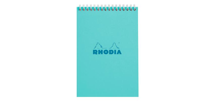 Bloc reliure intégrale COULEURS Azur 14,8x21 cm - Azur