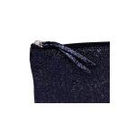 CÉLESTE CUIR Trousse plate 11x22 cm Lazer Bleu