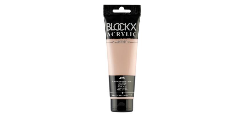 Feine Acrylfarbe, Acrylic Artist, Tube 120ml - Beigerosa