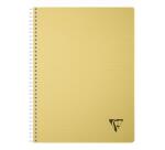 Cahier reliure intégrale Linicolor ESSENCE A4 180 pages petits carreaux couverture plastique polypropyène rainuré - Assortis