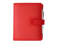 Organiseur Exatime 17 Cali 15 x 19 cm Semainier Septembre 2026 à Décembre 2027 - 16 mois - Rouge