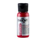 DARWI 50 ml fles koude keramiek verf, vermiljoen rood - Vermillon