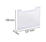 Plaque de recouvrement horizontal A4