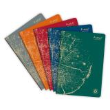 Cahier piqué FOREVER PREMIUM 100% recyclé A4 96 pages petits carreaux papier recyclé blanc 90 g - Assortis
