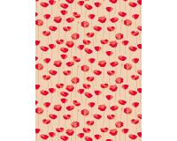 915 - Poch 20 feuilles Décopatch Texture - Rouge