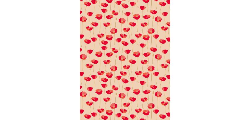 915 - Poch 20 feuilles Décopatch Texture - Rouge