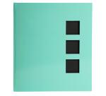 Album photos livre 60 pages noires - Format 29x32cm - AQUAREL - Vert pastel