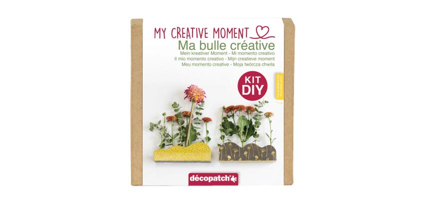 Ma bulle créative - kit étagères murales - Kraft