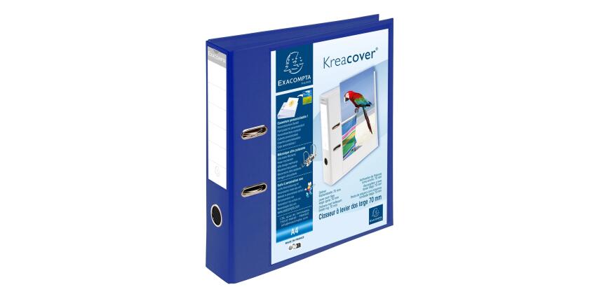 Ordner, Rückenbreite 70mm, 1 Außenhülle, für DIN A4, Kreacover