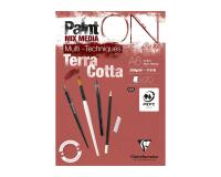 Bloc PaintON TERRACOTTA collé A6 20F