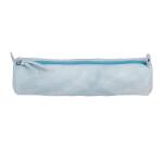 TIE&DYE Trousse ronde Ø5,5x22 cm, bleu ciel - Bleu ciel