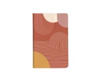 Terracotta, Carnet cousu fil 7,5x12 cm, 48 pages, uni, ass.