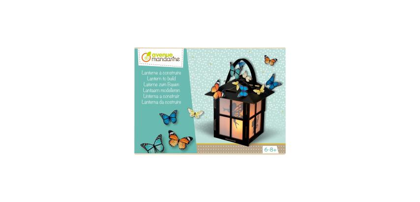 Boîte créative, Lanterne à construire - Bleu