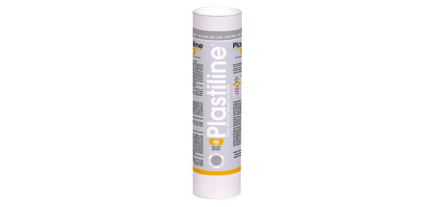 Plastiline 1kg, Hardness 40 - Light Grey||