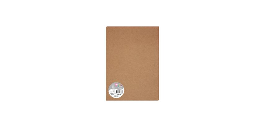 Sachet de 5 feuilles Pollen 210x297 120g/m2 - Kraft