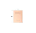 Pack of 50 pre-printed square cut folders Forever® 100% recycled - 24x32cm