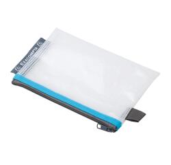 Busta con zip in plastica morbida - A6 - Colori assortiti