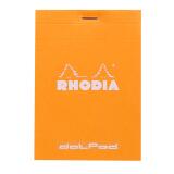 Bloc agrafé dotPad N°12 8,5x12 cm 80 feuilles DOT 80 g. - Orange