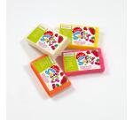 Super Softy lot 4 pains 350g Coul.flashy - Multicolore