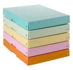 PURE Box Pastell DIN A4, Füllhöhe 40 mm - Farben sortiert