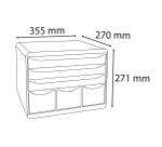 Ladenbox STORE-BOX MAXI - Lichtgrijs