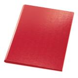 Porte-bloc à rabat papier enduit - Format 23x32cm pour A4 - Rouge