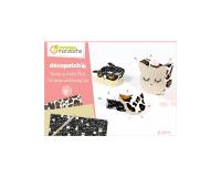 Boîte créative, Décopatch, Boîtes et tirelire Chat - Rose
