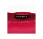 CUIR TEINTÉ Trousse Ø5,5x22 cm Framboise