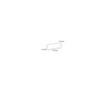 Lot de 10 chevalets double face horizontal A6 - Cristal