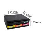 TOOLBOX MINI 4 drawers IDERAMA harlequin - Harlequin