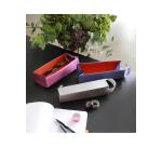 Trousse Rhodiarama plumier simili cuir 23 x 5 cm