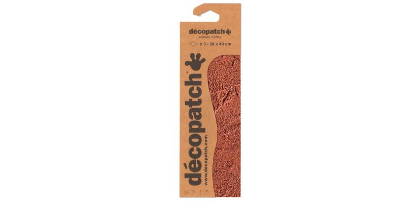 Pochette 3 Feuilles Identiques Ref 854 - Marron