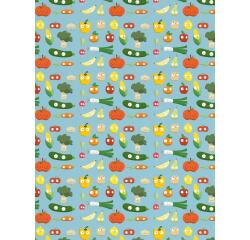 20 Décopatch sheets réf. 730 - Blue