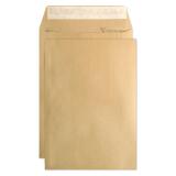 Boite de 500 Pochettes Kraft Milleraies Brun C5-162x229 mm - Auto-Adhésives - 90g/m2 - Brun