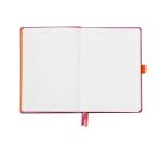 Rhodiarama Goalbook rembordé rigide A5 240 pages dot papier blanc 90g - Lilas