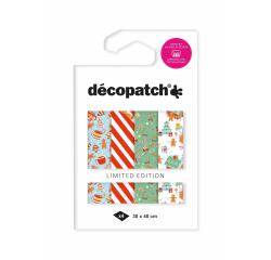 Assortiment 4 foliepapieren Kerst in de keuken