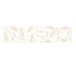 Scarf 100% silk - 180x43cm The Flight - White