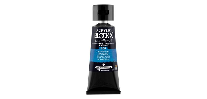 Peinture acrylique extra-fine fine tube 75ml - Bleu brillant