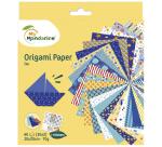 Origami Paper, Sea, 20x20cm, 60F, 70g - Multicolore
