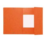 Chemise à élastiques Maxi capacity carte lustrée 425gm2 - A4 - Orange