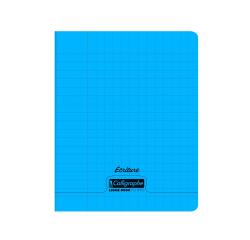 Cahier d'écriture piqué 8000 POLYPRO 17x22 cm 32 pages grands carreaux 2,5mm 90 g