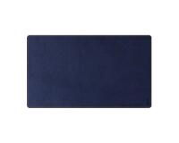 Rhodiarama sous-main souple L (90x43 cm) simili cuir italien - étui kraft - Bleu nuit