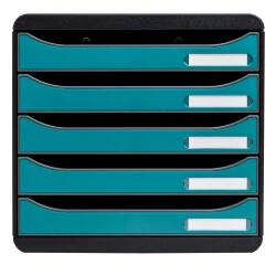 Big Box Maxi Skandi - 347X278X271 mm, A4+ - Azul Pacífico