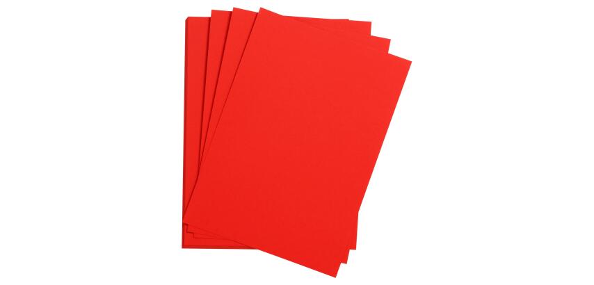 Etival Color paquet 25F A3 160g - Coquelicot
