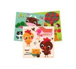 Creative box, Modelling clay and stickers - Multicolour