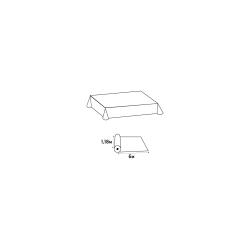 Nappe en rouleau papier gaufré Toile de lin - 1,18 x 15m